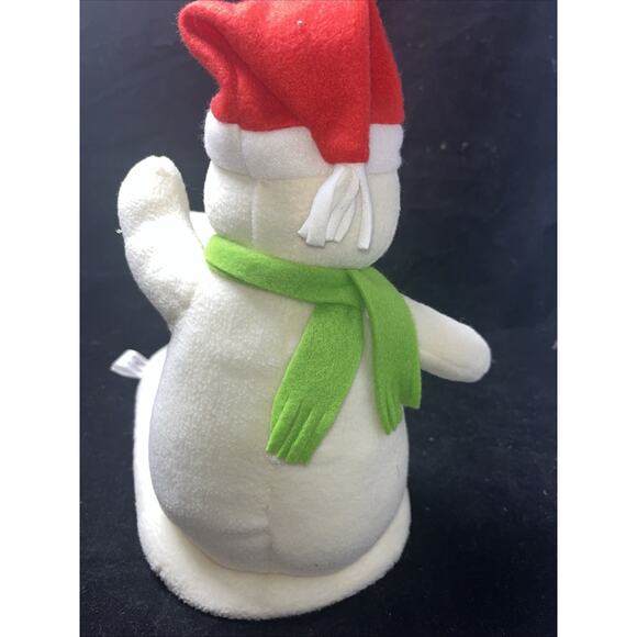 Hallmark 2011 Jingle Pals DECK THE HALLS DUO Plush Snowman Dog House - Tested - Picture 7 of 8